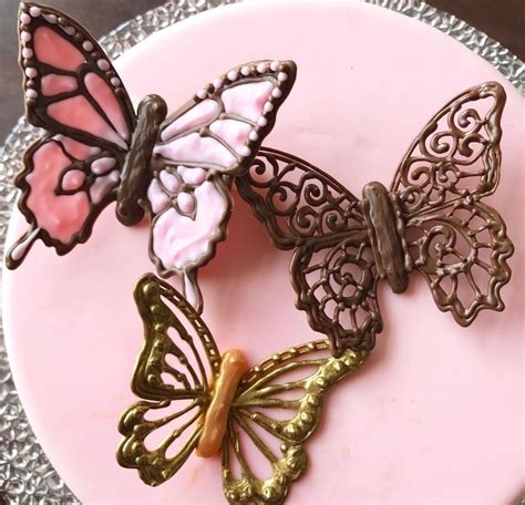 Butterfly Handmade Chocolate .